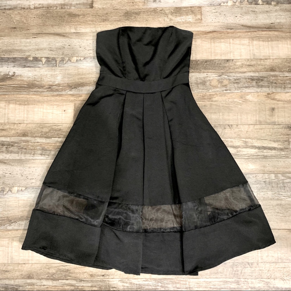 EXPRESS• Strapless Little Black Dress